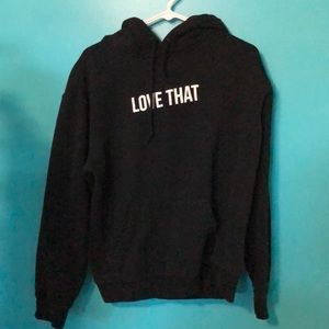 james charles “love that” hoodie